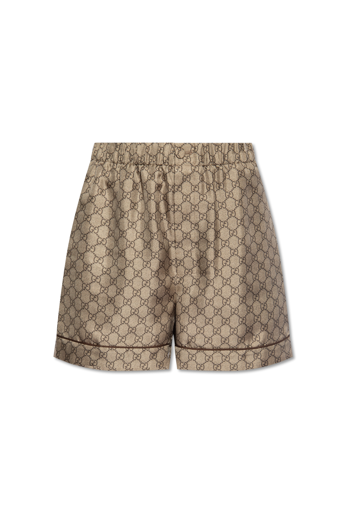 Gucci shorts discount brown